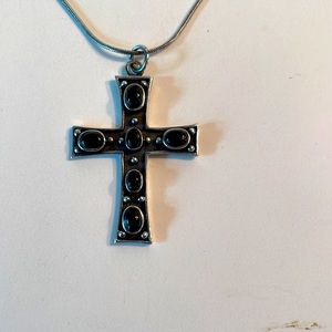 Cross Sterling Silver with Chain